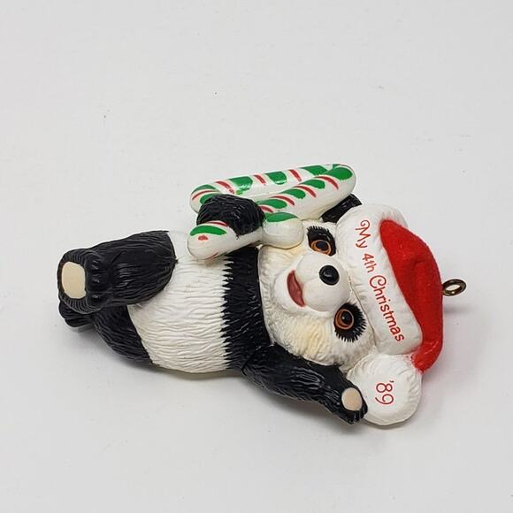 1989 Hallmark Child’s Fourth Christmas Handcrafted Holiday Ornament - Picture 9 of 9